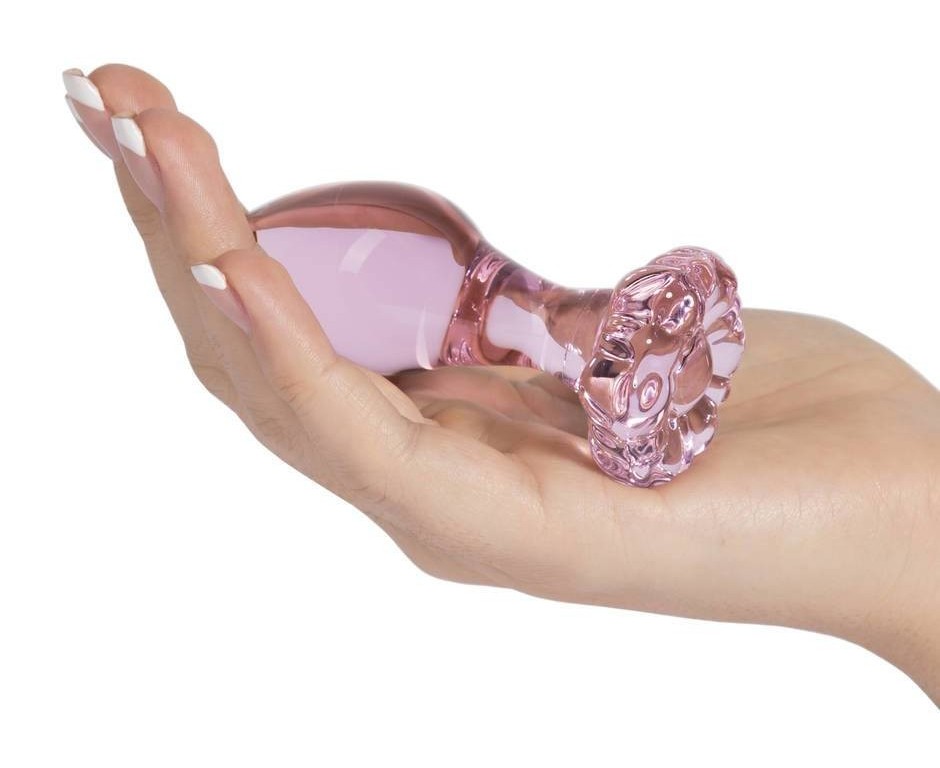 Анална тапа Flower Glass